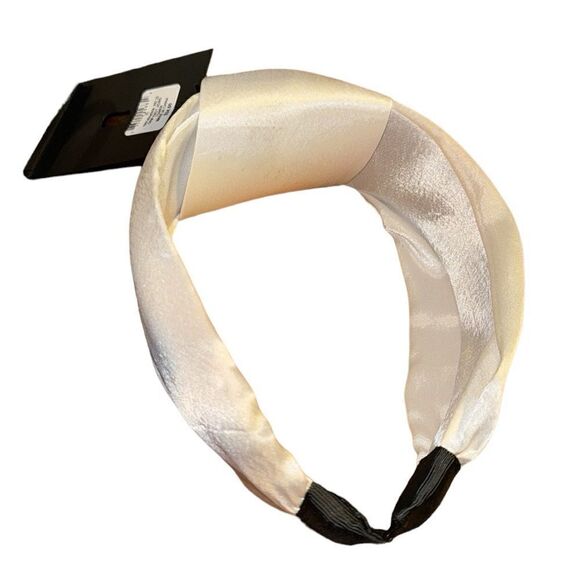 NWT Inc International Concepts Knotted Satin Headband - Picture 2 of 3